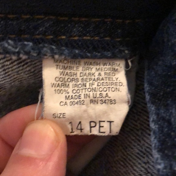 Vintage 80s LEE Acid Washed Jeans - Picture 3 of 8